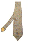 Dunhill patterned silk tie - Yellow