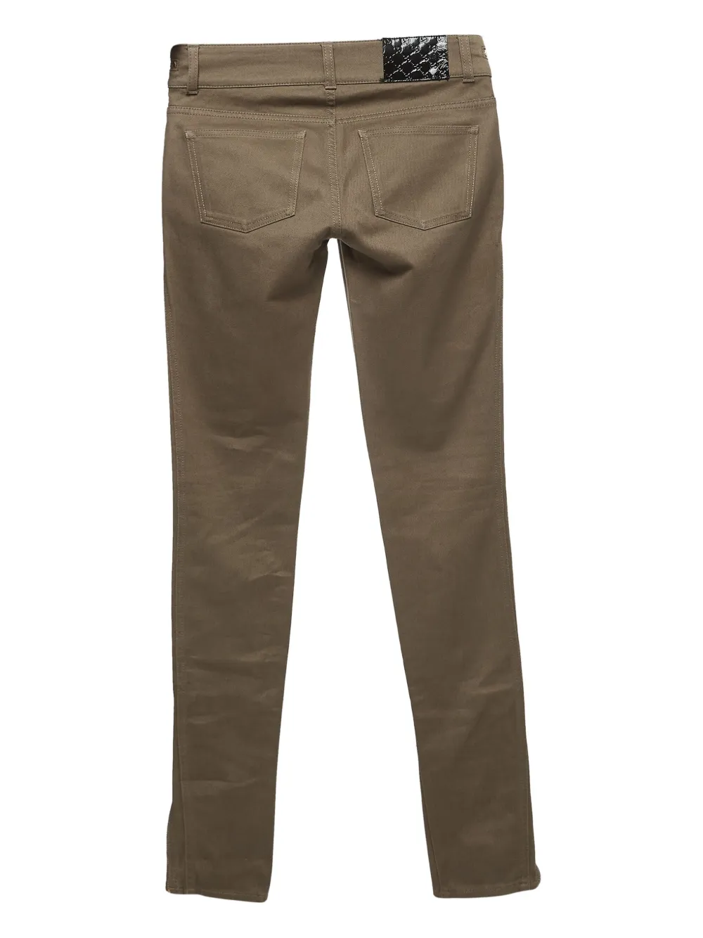 Gucci Pre-Owned zip-detail skinny-cut jeans | Image 2
