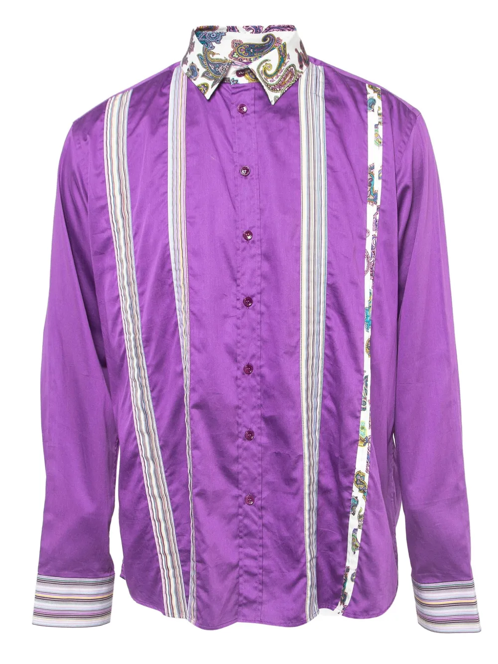 Etro Pre-Owned camisa con paneles | morado | Image 1