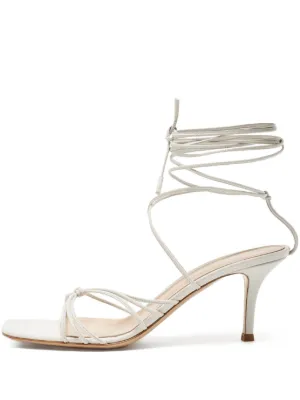 Gianvito Rossi Plexi レザーパンプス | ホワイト | FARFETCH JP