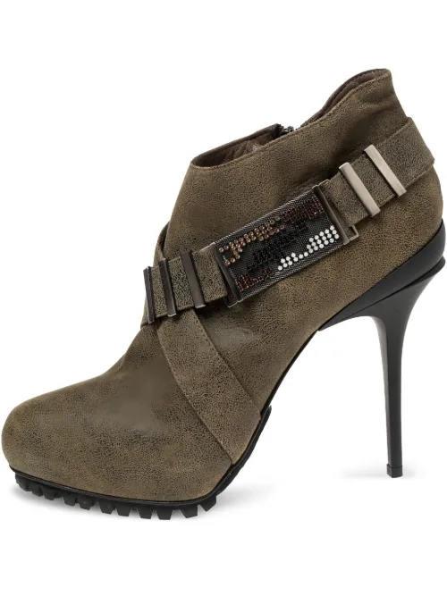 Bottines pre-owned 115 mm en daim - Le Silla - Modalova