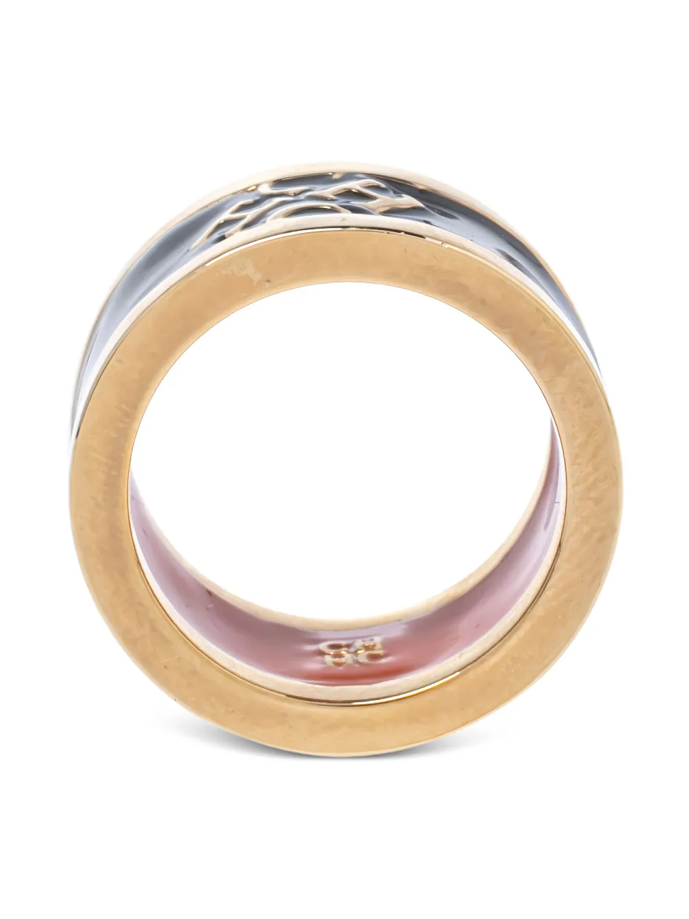 Carolina Herrera pre-owned logo-embossed ring | Image 2