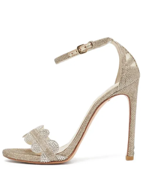 Stuart Weitzman pre-owned 100mm embellished sandals