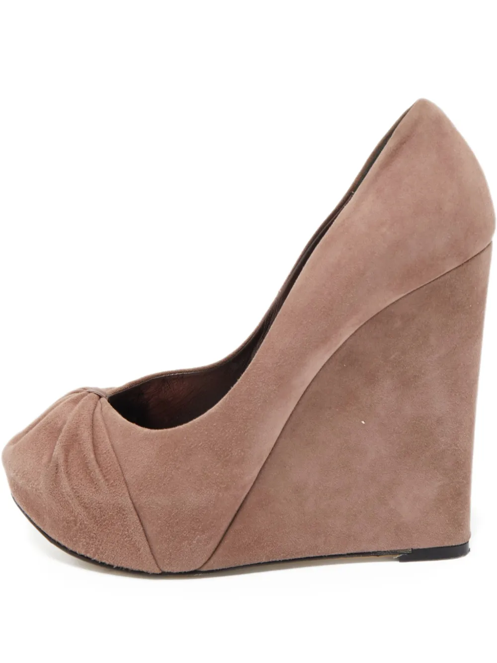 Gina escarpins pre-owned 130 mm en daim | rose | Image 1