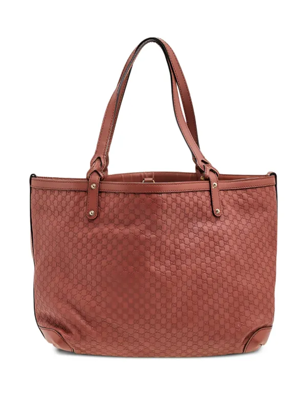 Gucci Pre-owned Bree Tote Bag in Brown