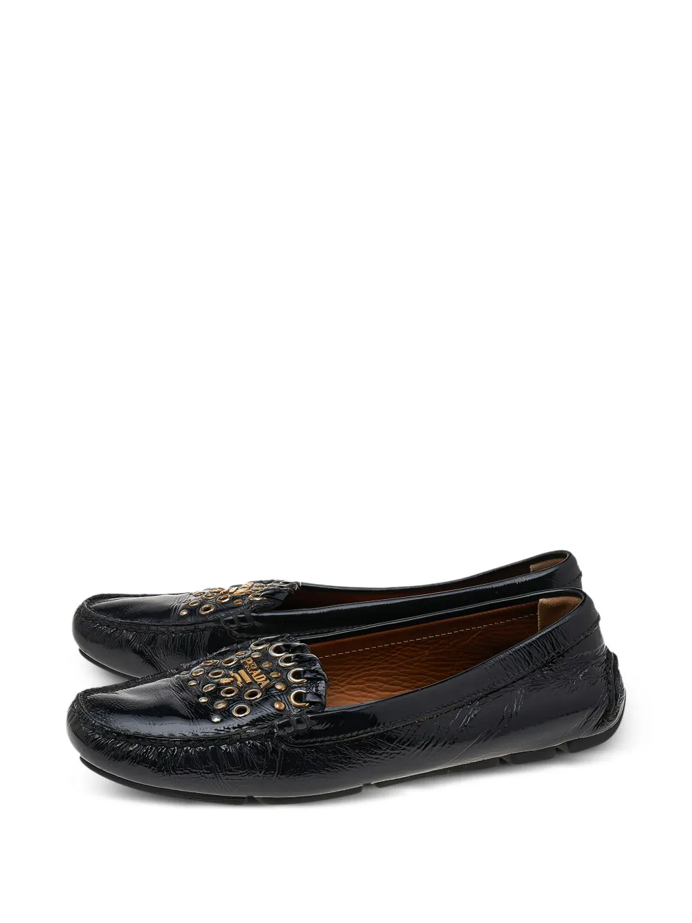Prada Pre-Owned studded loafers | Image 2