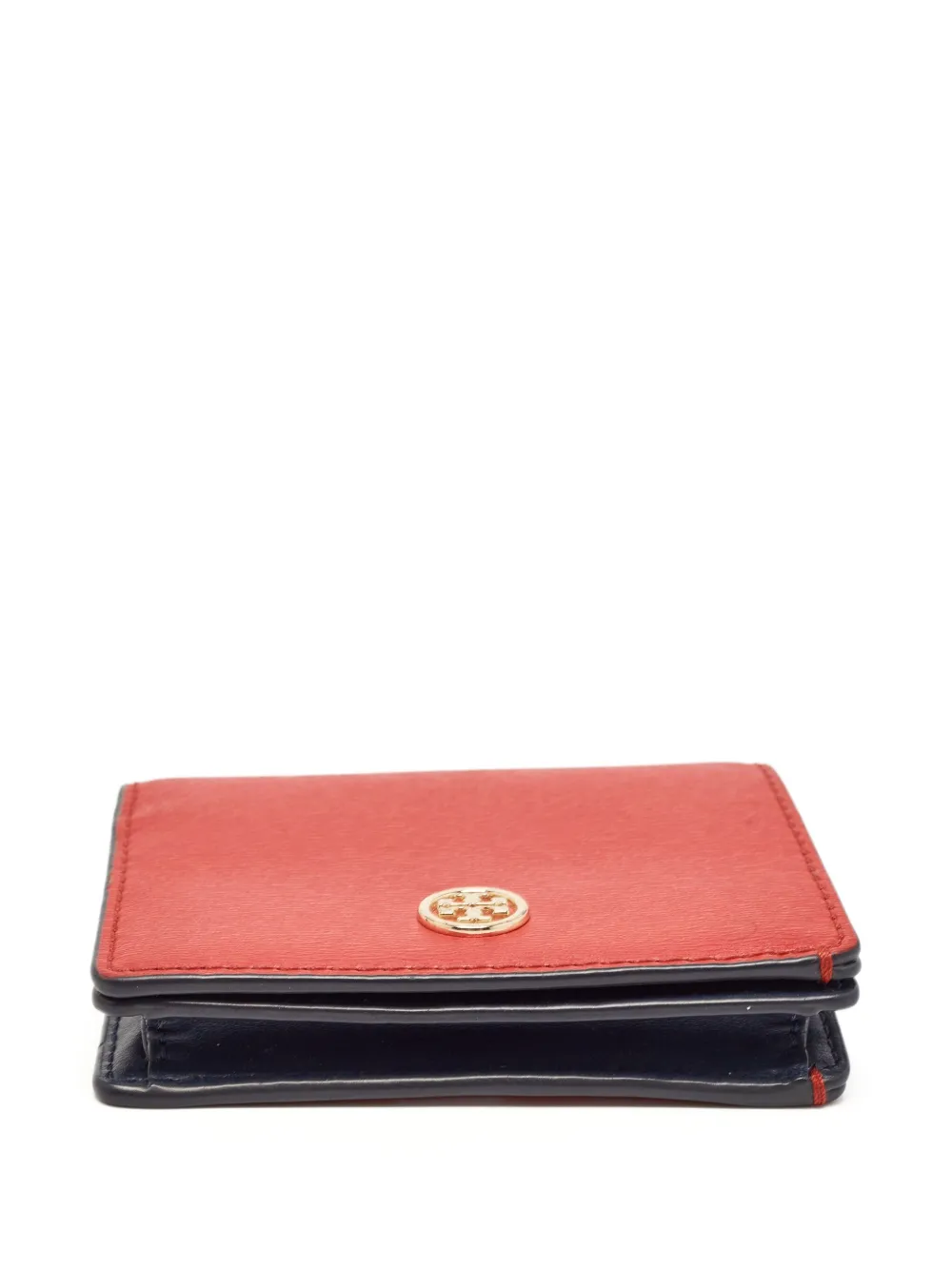 Tory Burch pre-owned Parker leather compact wallet | Red | Image 1