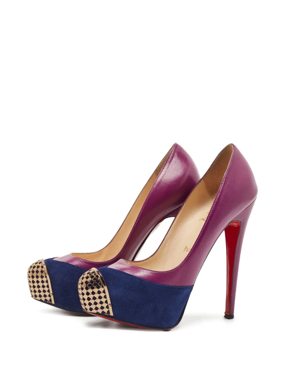 Christian Louboutin Pre-Owned zapatillas Maggie con tacón de 140mm | Image 2