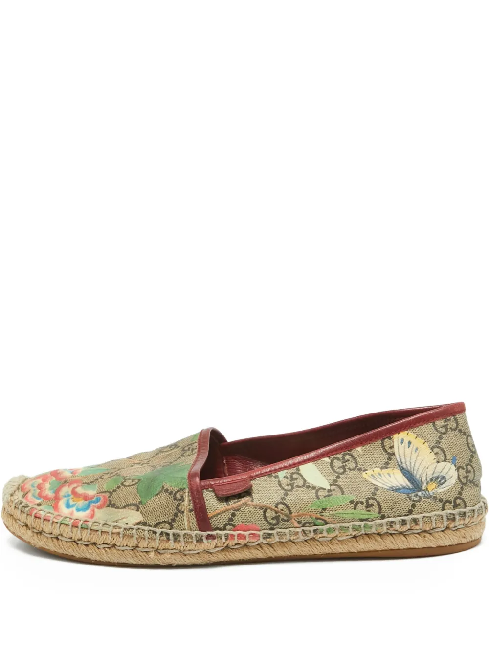 GG Supreme canvas espadrilles