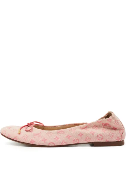 Louis Vuitton Pre-Owned flats con monograma