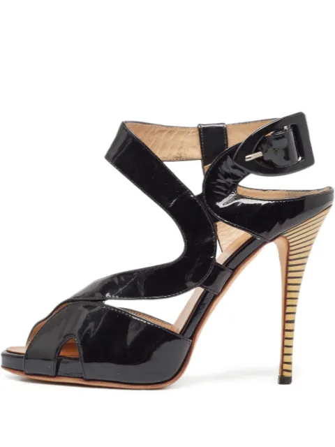 Giuseppe Zanotti Vintage 120mm patent-leather strappy sandals