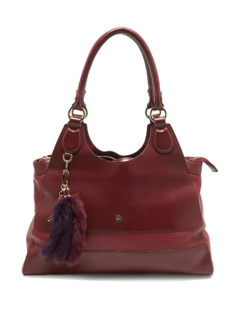 Aigner Vintage pre-owned leather tote bag