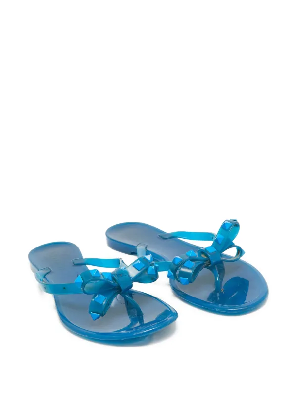 VALENTINO GARAVANI
Flip Flop In Blue 30334185_59379192_600.jpg main image 4