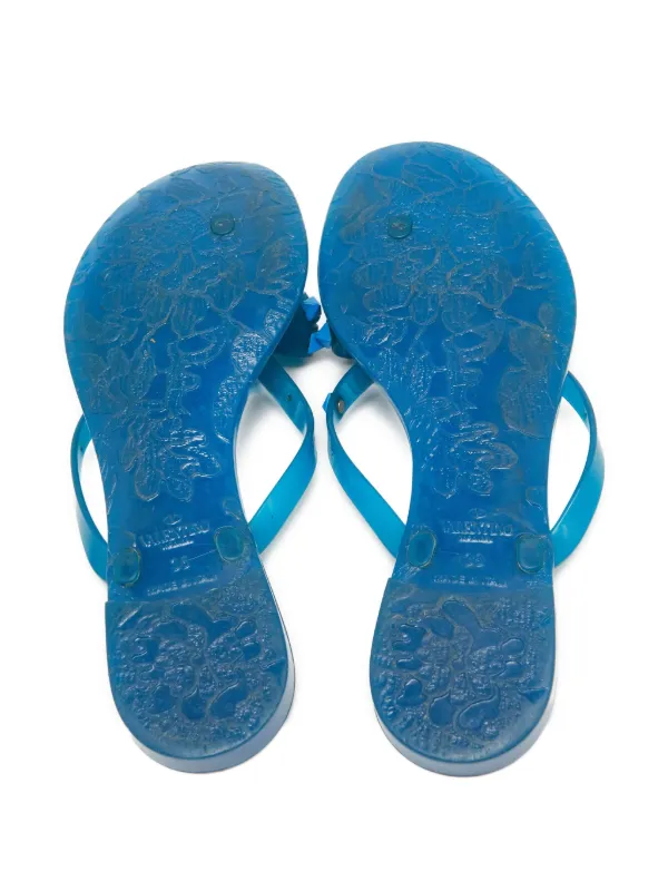 VALENTINO GARAVANI
Flip Flop In Blue 30334185_59379192_600.jpg main image 2