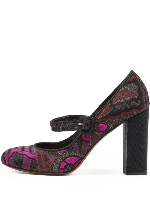 Etro Pre-Owned zapatillas con motivo en jacquard
