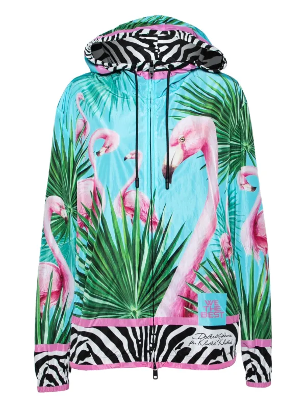 Dolce & Gabbana Pre-Owned x DJ Khaled フラミンゴプリント パーカー