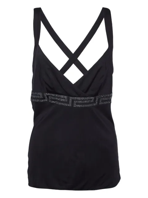 Versace Pre-Owned Greca-detailing top