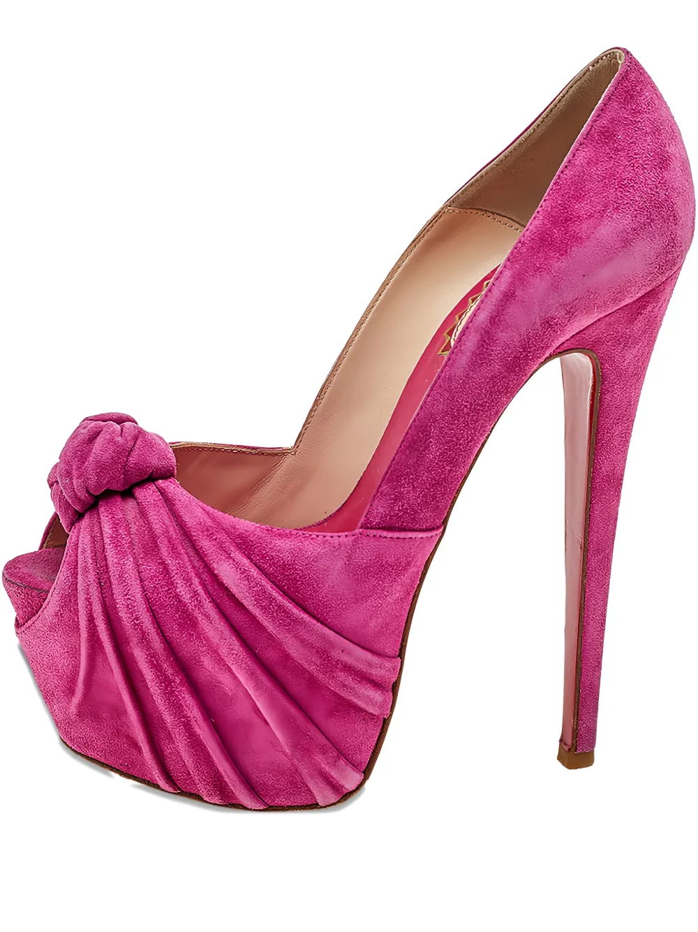 Christian Louboutin Pre-Owned 150mm 20th Anniversary Lady Gres drape Christian Louboutin Pre-Owned 150mm 20th Anniversary Lady Gres drape