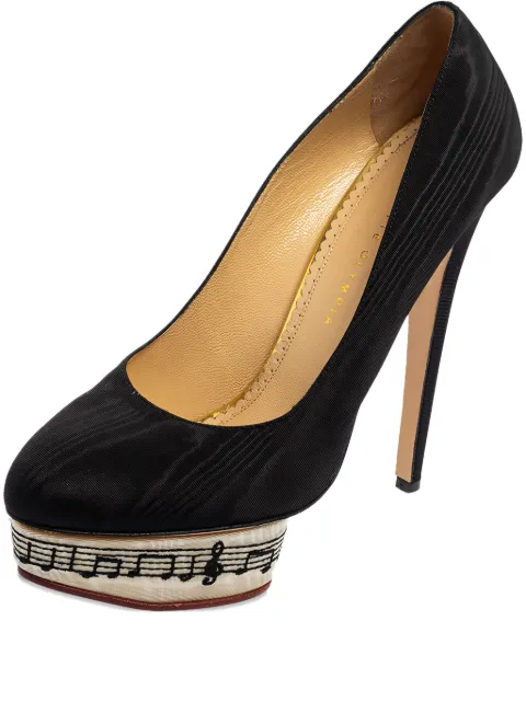 Charlotte Olympia 150mm Dolly heeled pumps