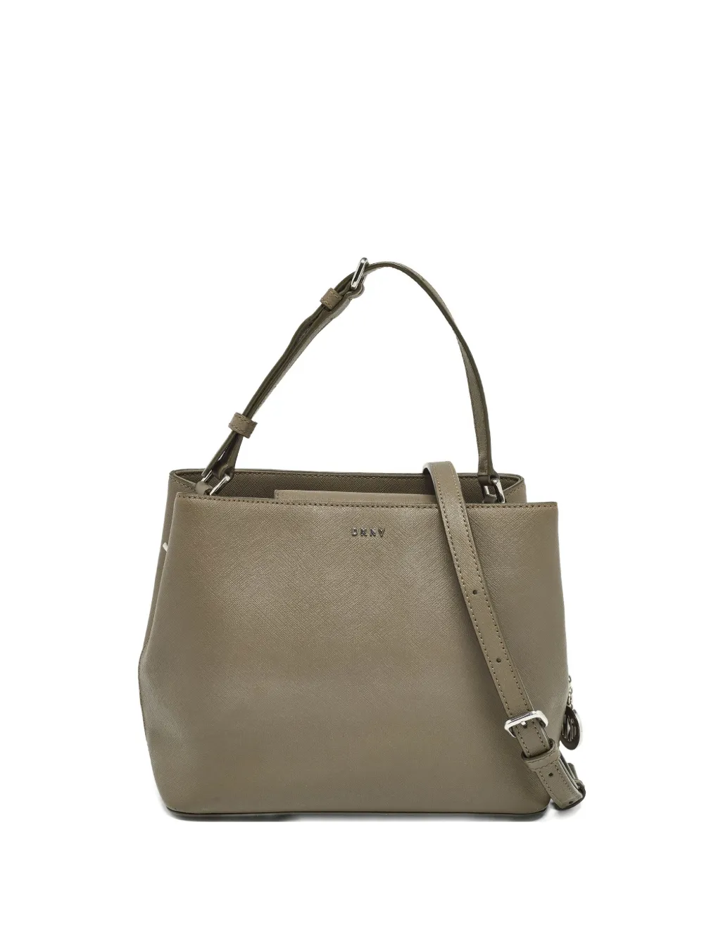 DKNY Vintage leather satchel bag | Neutrals | Image 1