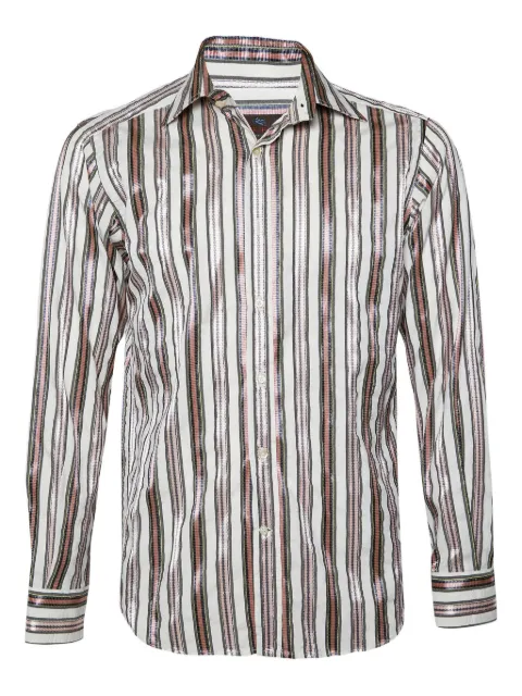 Etro Pre-Owned striped shirt