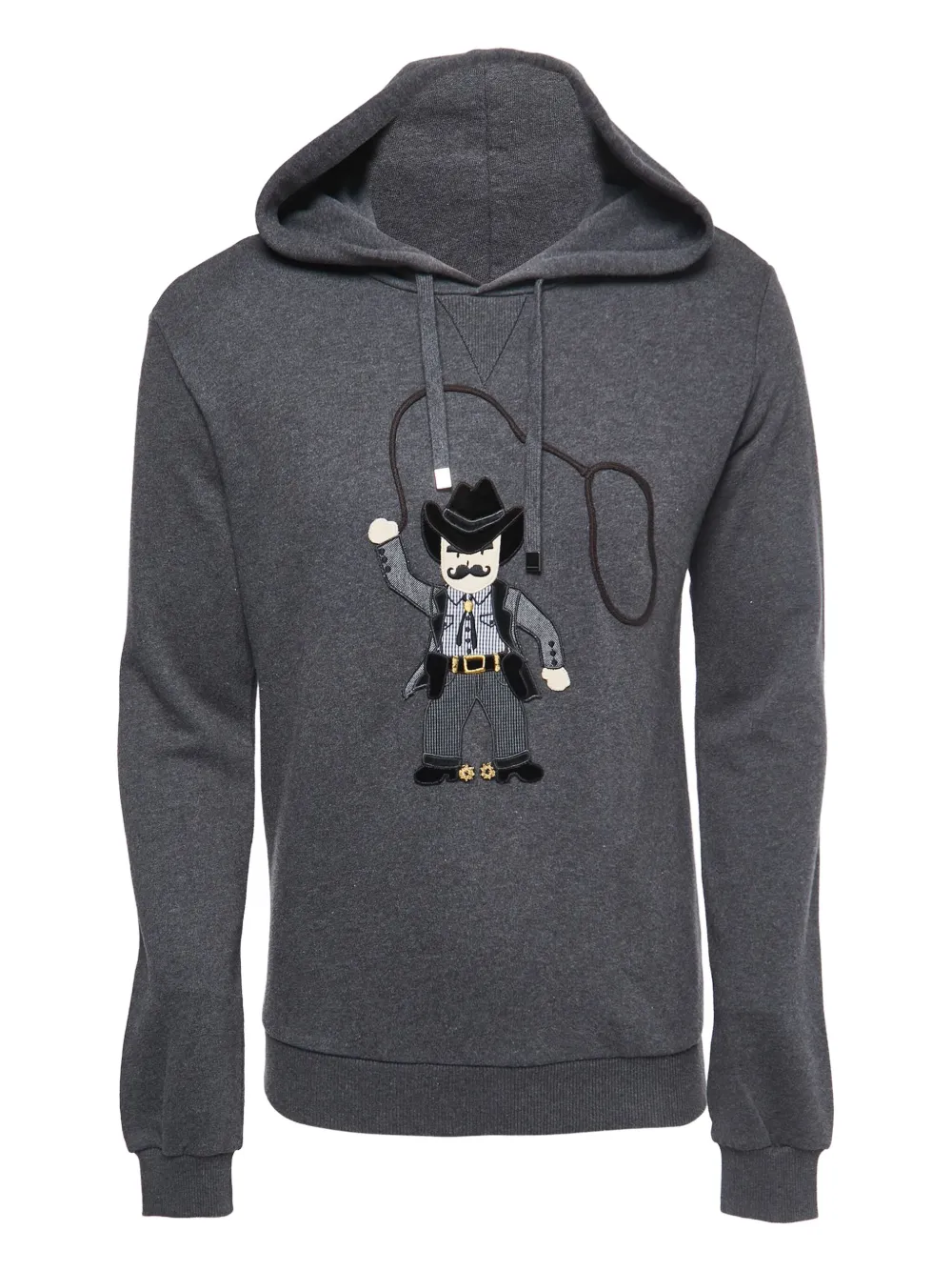 Dolce & Gabbana Pre-Owned Felpa in cotone con cappuccio - Grigio