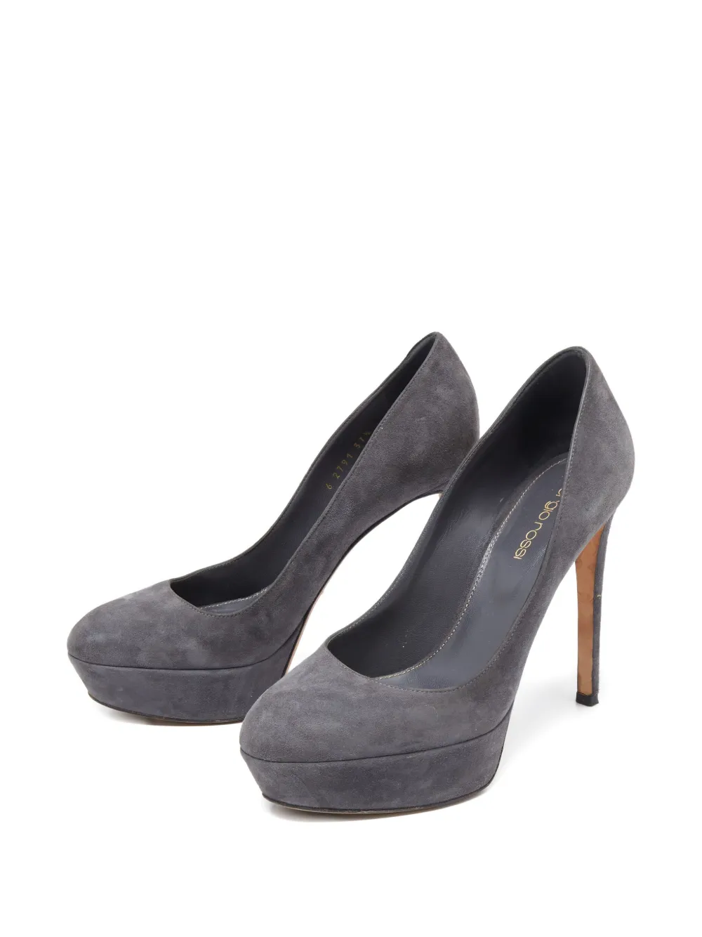 Sergio Rossi Vintage 120mm suede heeled pumps | Image 2
