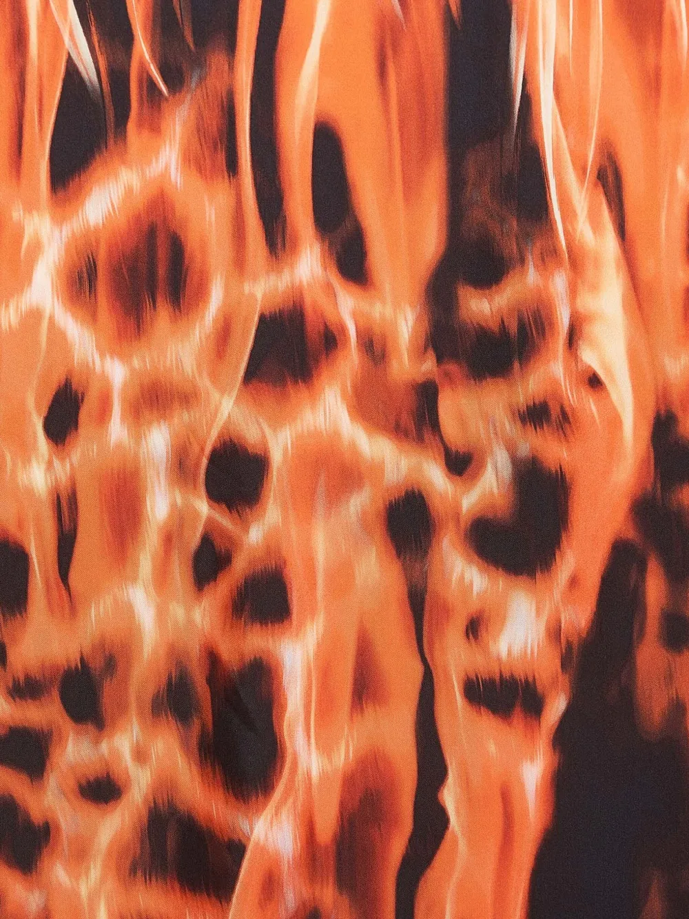 Roberto Cavalli Vintage mascada con llamas estampadas | Image 2