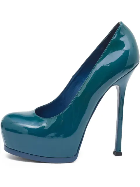 Saint Laurent Pre-Owned 150mm Tribute pumps