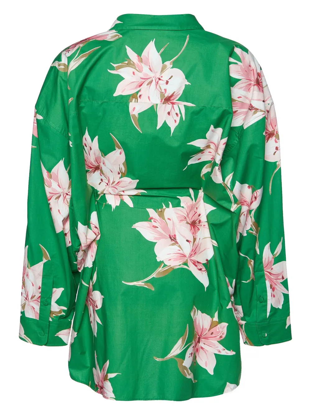 Valentino Garavani Pre-Owned Jurk met bloemenprint - Groen