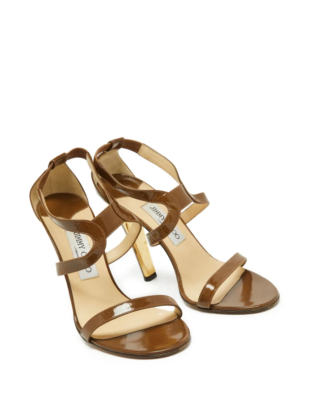 Jimmy Choo Pre-Owned 120mm patent sandals | Image 2