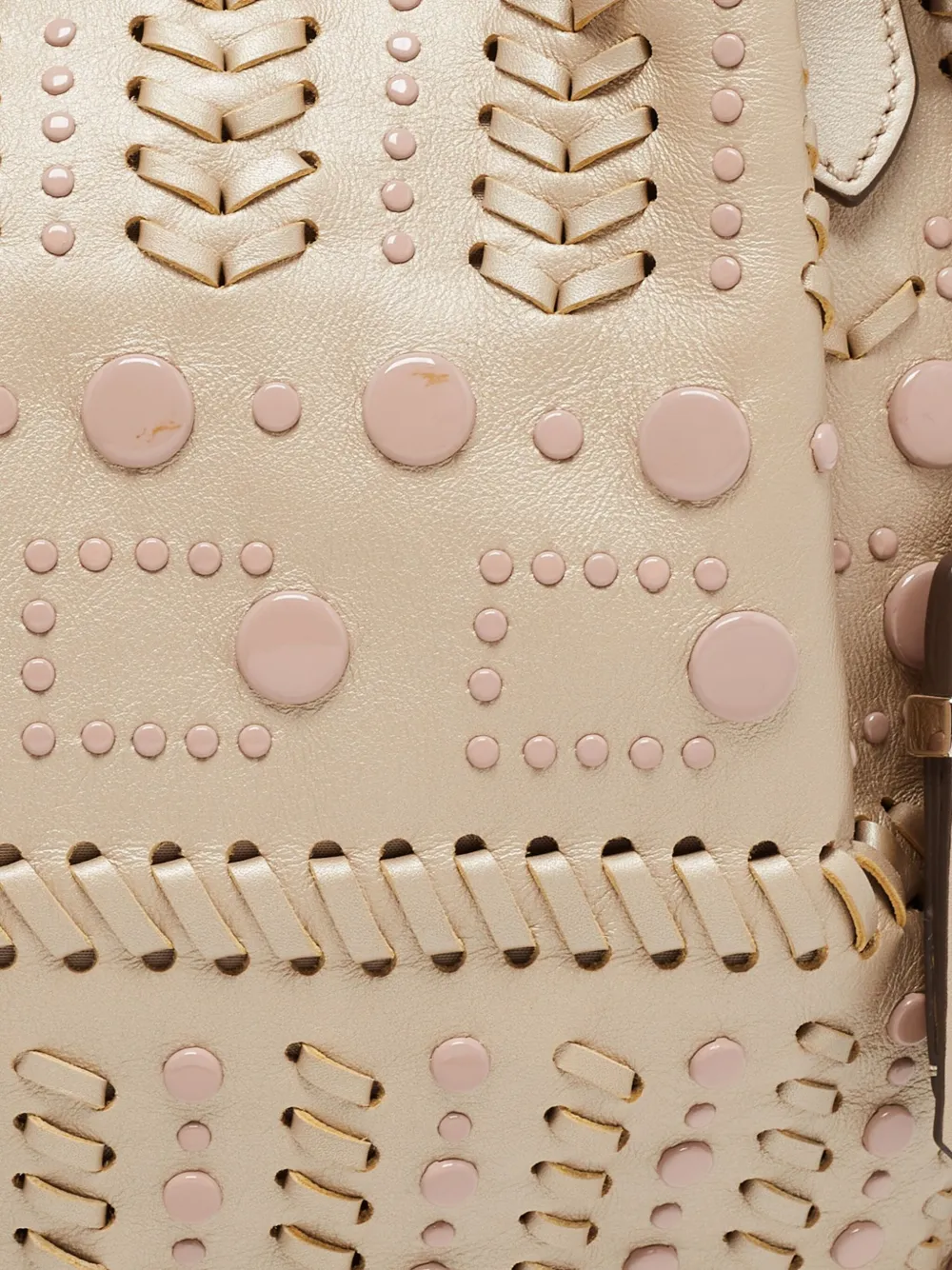 Pre-owned Tod's Vintage Embellished Tote Bag