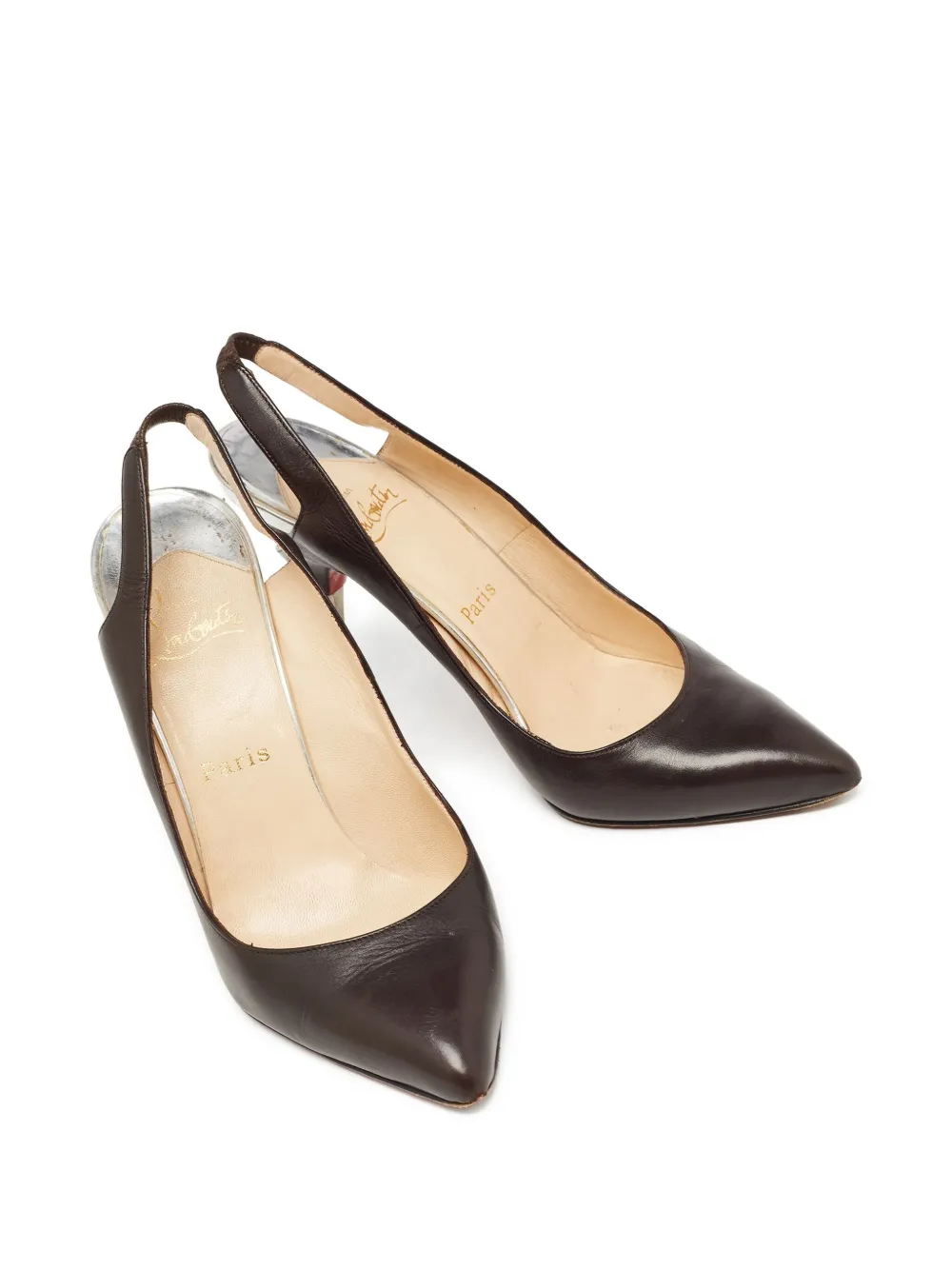 Christian Louboutin Pre-Owned 120 mm Twistochat pumps - Zwart