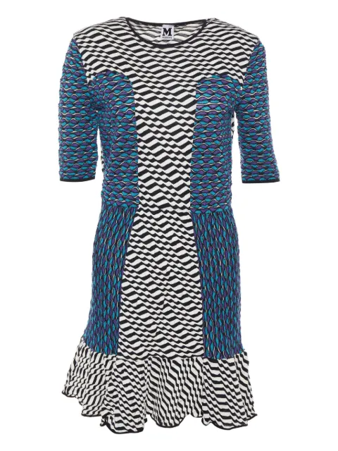 Missoni Pre-Owned patterned knit midi dress