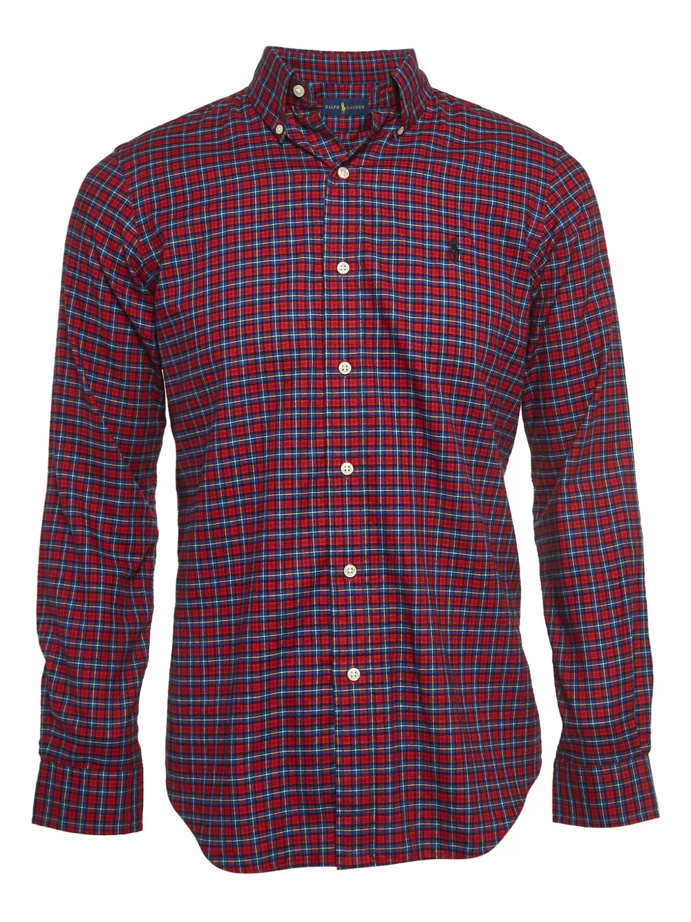 Polo Ralph Lauren Vintage pre-owned plaid button-up shirt | Red | Image 1
