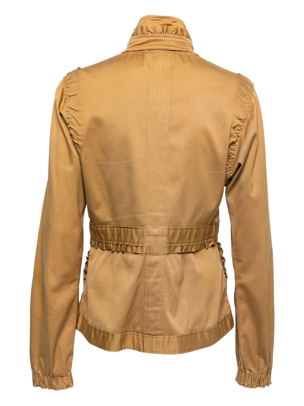 Saint Laurent Pre-Owned ruffled-trim jacket | Image 2