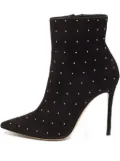 Gianvito Rossi pre-owned 110mm Tyler stud-embellished ankle boots - Black
