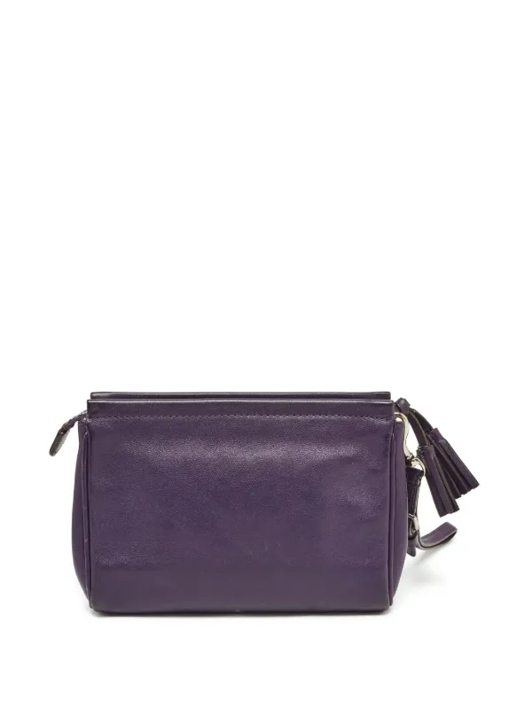 Coach Vintage Pre-owned tassel-detail Clutch Bag | Purple
