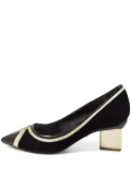 Nicholas Kirkwood pre-owned 60mm pointed-toe block-heel pumps - Black