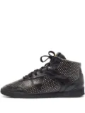Louis Vuitton Pre-Owned studded high-top sneakers - Black