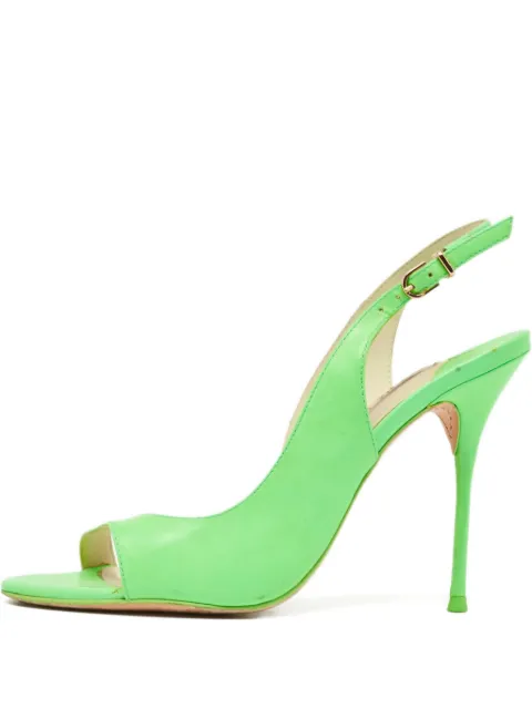 Sophia Webster pre-owned 105mm slingback sandals