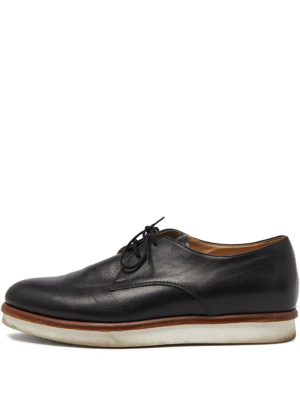 Tod's Vintage Pre-owned leather Oxford shoes | Black | Image 1