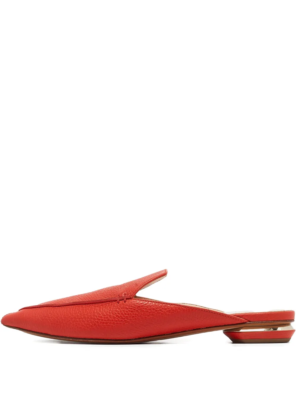 Nicholas Kirkwood Pre-owned leather mules | Red | Image 1