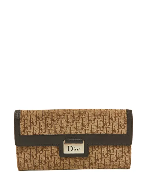Christian Dior Pre-Owned Oblique canvas wallet
