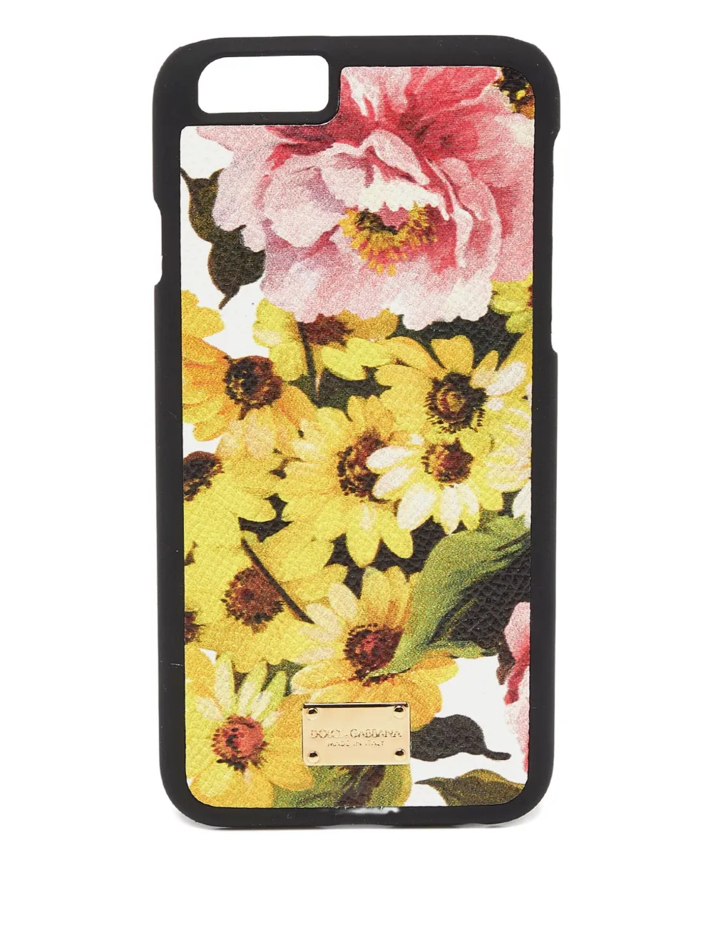 Dolce & Gabbana Pre-Owned floral-print iPhone 6 case - Nero