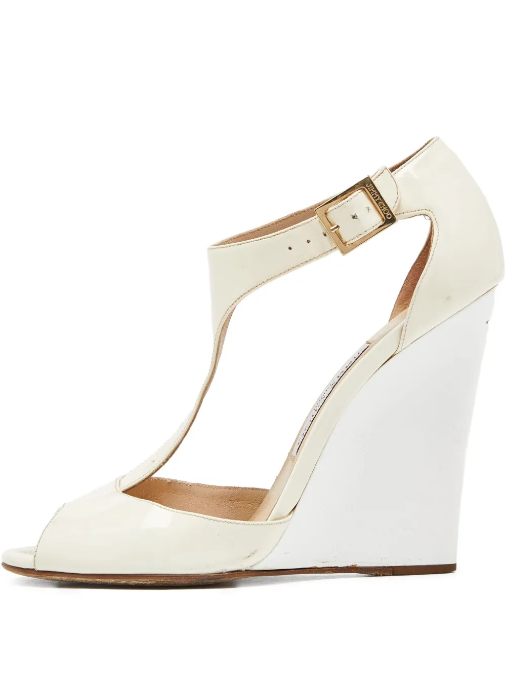 Jimmy Choo Pre-Owned sandalias con cuña | blanco | Image 1