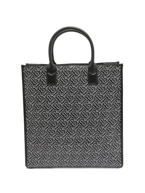 Burberry Pre-Owned monogram-pattern tote bag