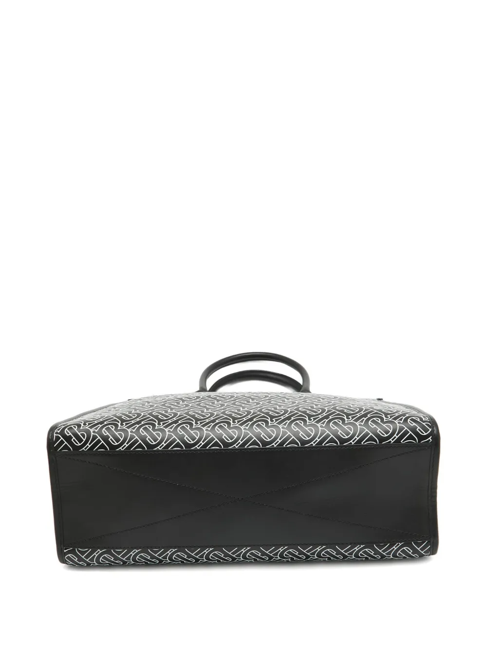 Pre-owned Burberry Monogram-pattern Tote Bag