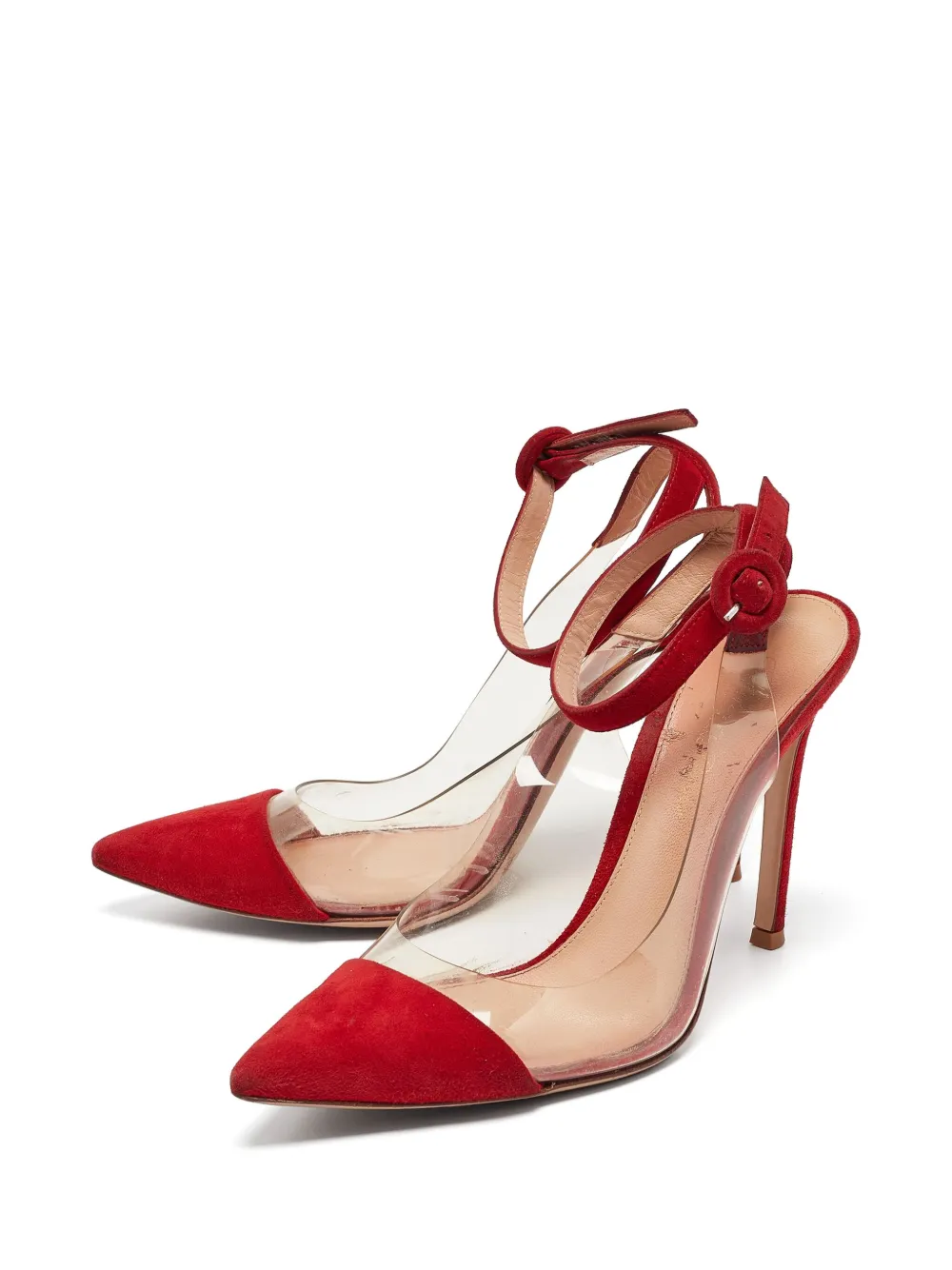 Gianvito Rossi Pre-owned 100 mm stiletto pumps - Rood