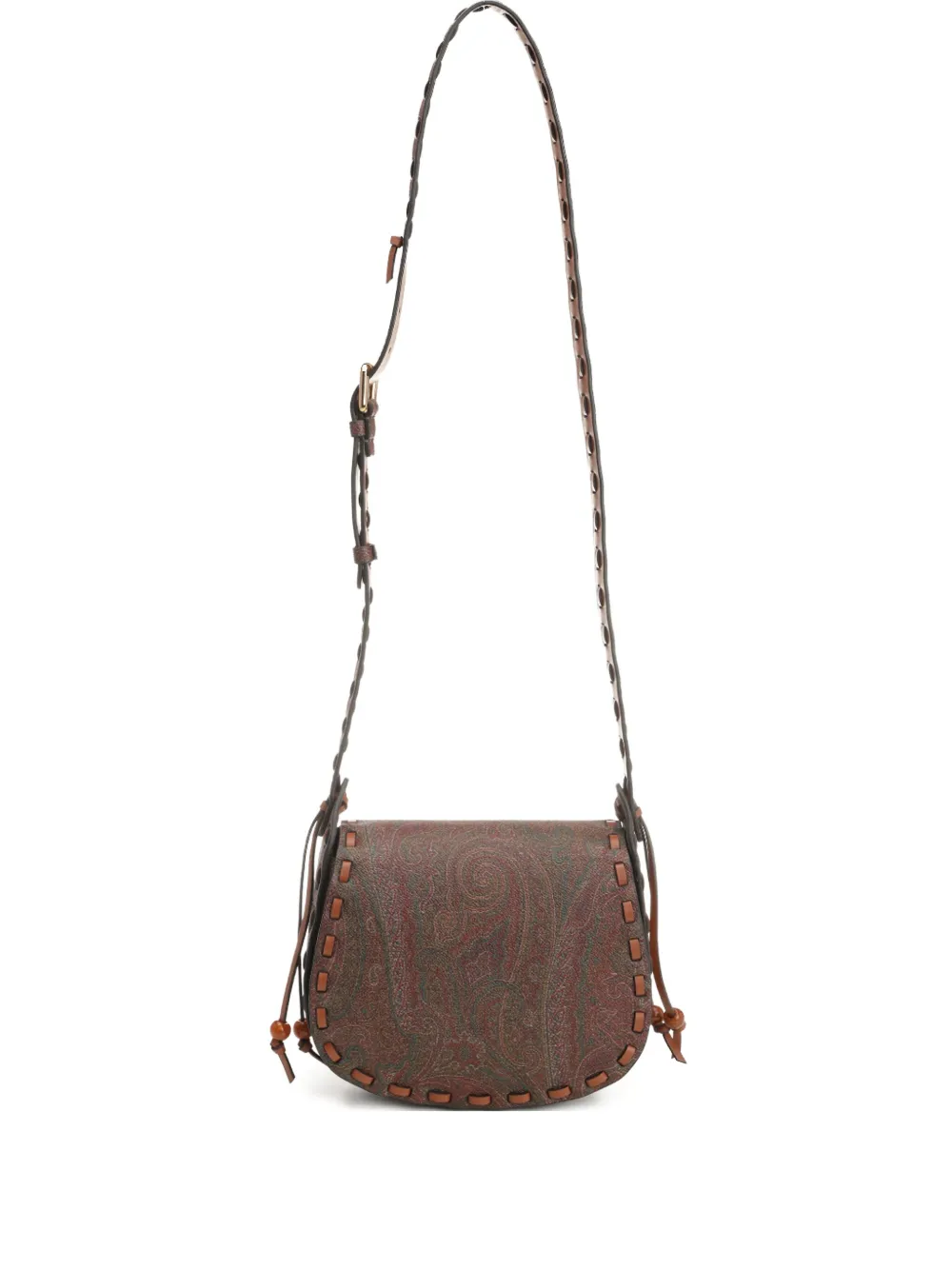 ETRO ペイズリー ショルダーバッグ - ブラウン ETRO ペイズリー ショルダーバッグ - ブラウン